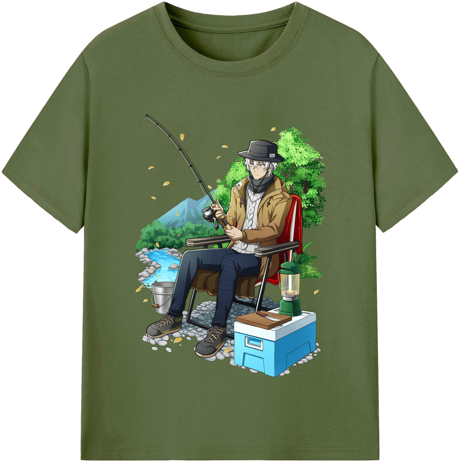 （画像用） 文豪ストレイドッグス Bungo Stray Dogs 綿100％半袖Tシャツ（フロントプリント）